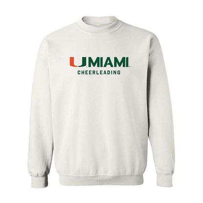 Miami - NCAA Cheerleading : Bella Yetts - Classic Shersey Crewneck Sweatshirt-0