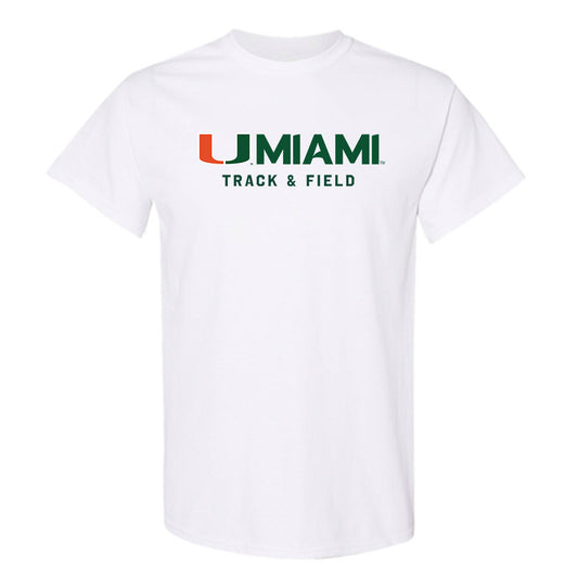 Miami - NCAA Women's Track & Field : Sienna Rumph - Classic Shersey T-Shirt-0
