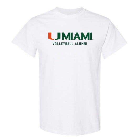 Miami - Women's Volleyball Alumni : Brooke McDermott - Classic Shersey T-Shirt-0