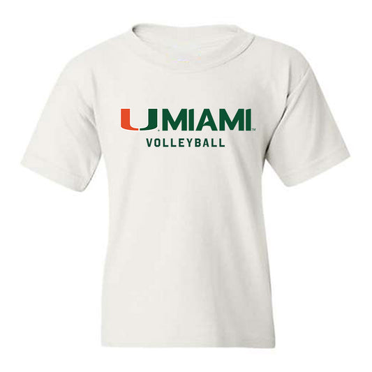 Miami - NCAA Women's Volleyball : Denitsa Angelova - Classic Shersey Youth T-Shirt-0
