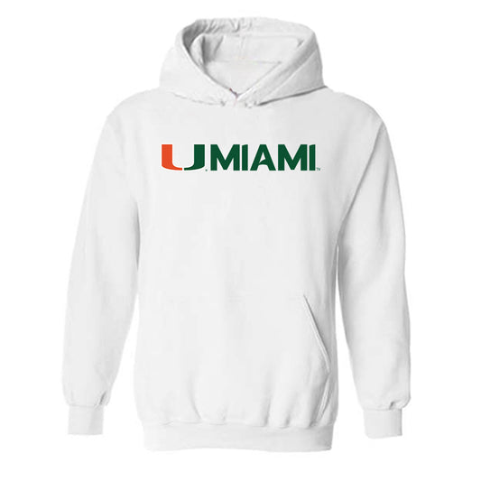 Miami - NCAA Football : Zechariah Poyser - Classic Shersey Hooded Sweatshirt-0