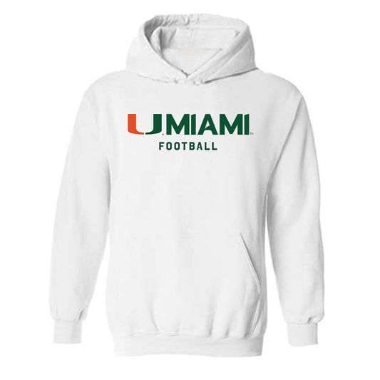 Miami - NCAA Football : Monroe Toney - Classic Shersey Hooded Sweatshirt-0