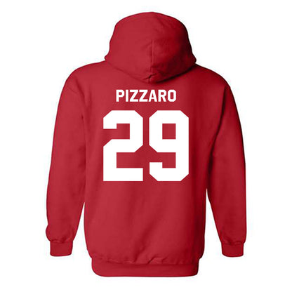 Rutgers - NCAA Football : Dane Pizzaro - Classic Shersey Hooded Sweatshirt-1