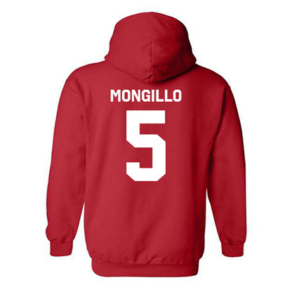 Rutgers - NCAA Men's Lacrosse : Kasey Mongillo - Classic Shersey Hooded Sweatshirt-1