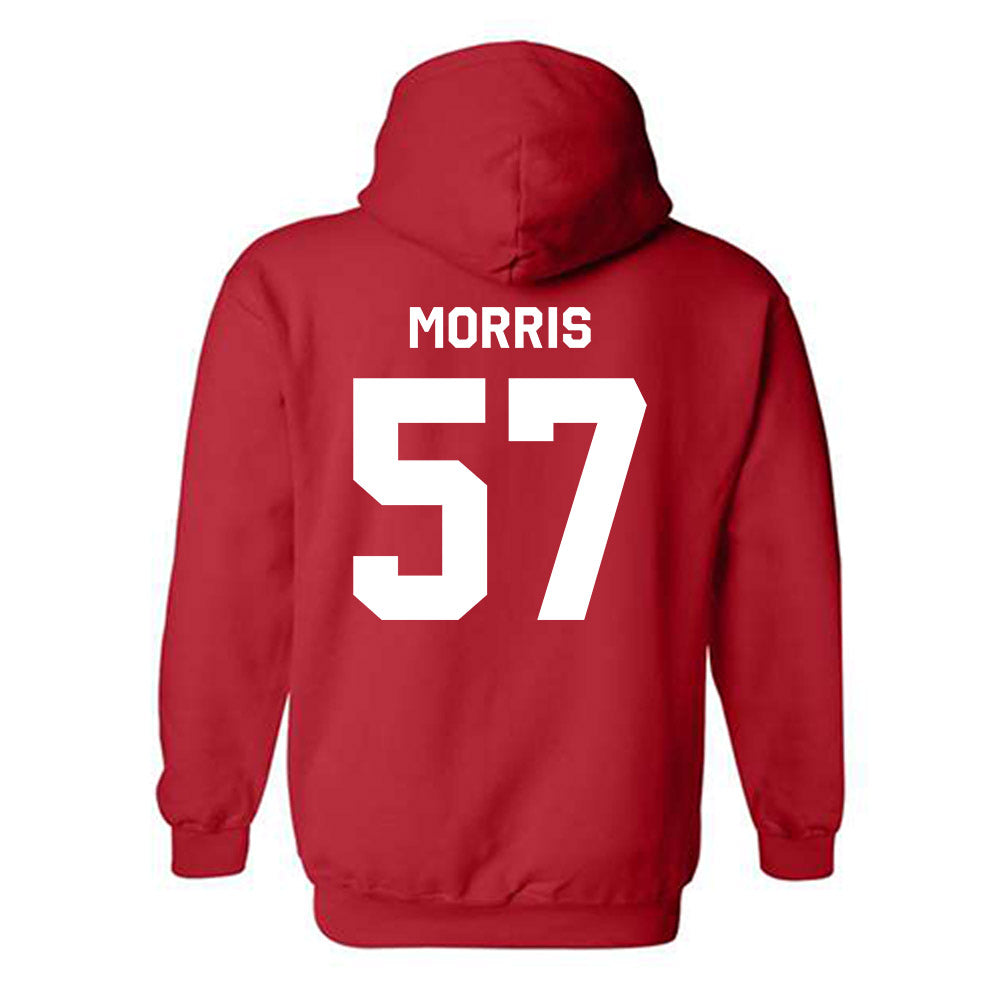 Rutgers - NCAA Women's Soccer : Riley Morris - Classic Shersey Hooded Sweatshirt-1