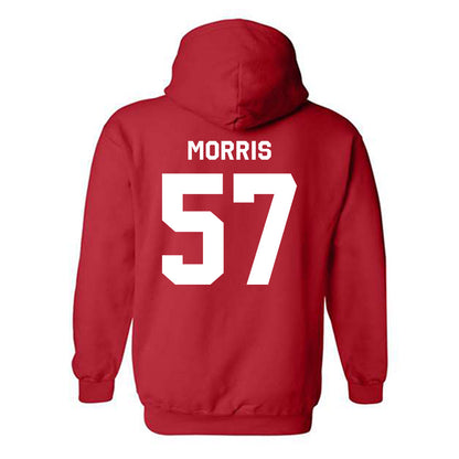 Rutgers - NCAA Women's Soccer : Riley Morris - Classic Shersey Hooded Sweatshirt-1