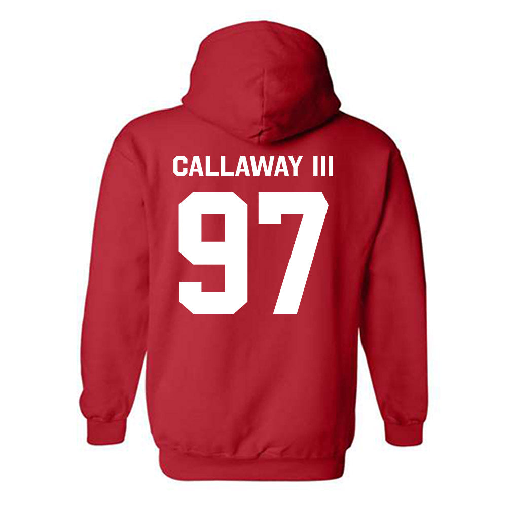 Rutgers - NCAA Football : Rinaldo Callaway III - Classic Shersey Hooded Sweatshirt-1