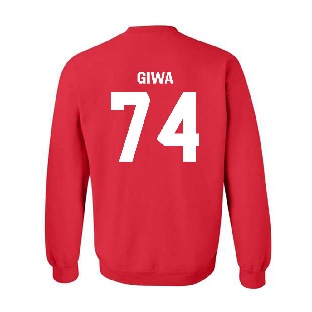 Rutgers - NCAA Football : Moshood Giwa - Classic Shersey Crewneck Sweatshirt-1