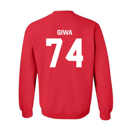 Rutgers - NCAA Football : Moshood Giwa - Classic Shersey Crewneck Sweatshirt-1