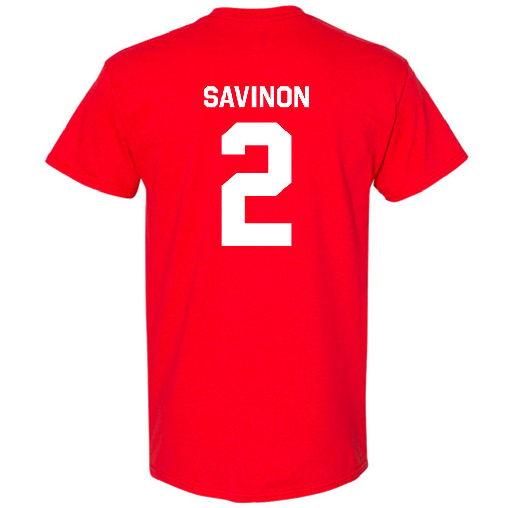 Rutgers - NCAA Baseball : Jordan Savinon - Classic Shersey T-Shirt-1