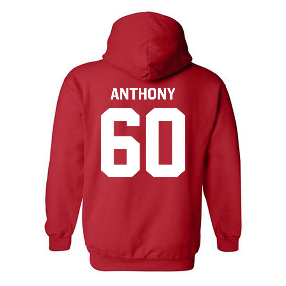 Rutgers - NCAA Football : Logan Anthony - Classic Shersey Hooded Sweatshirt-3