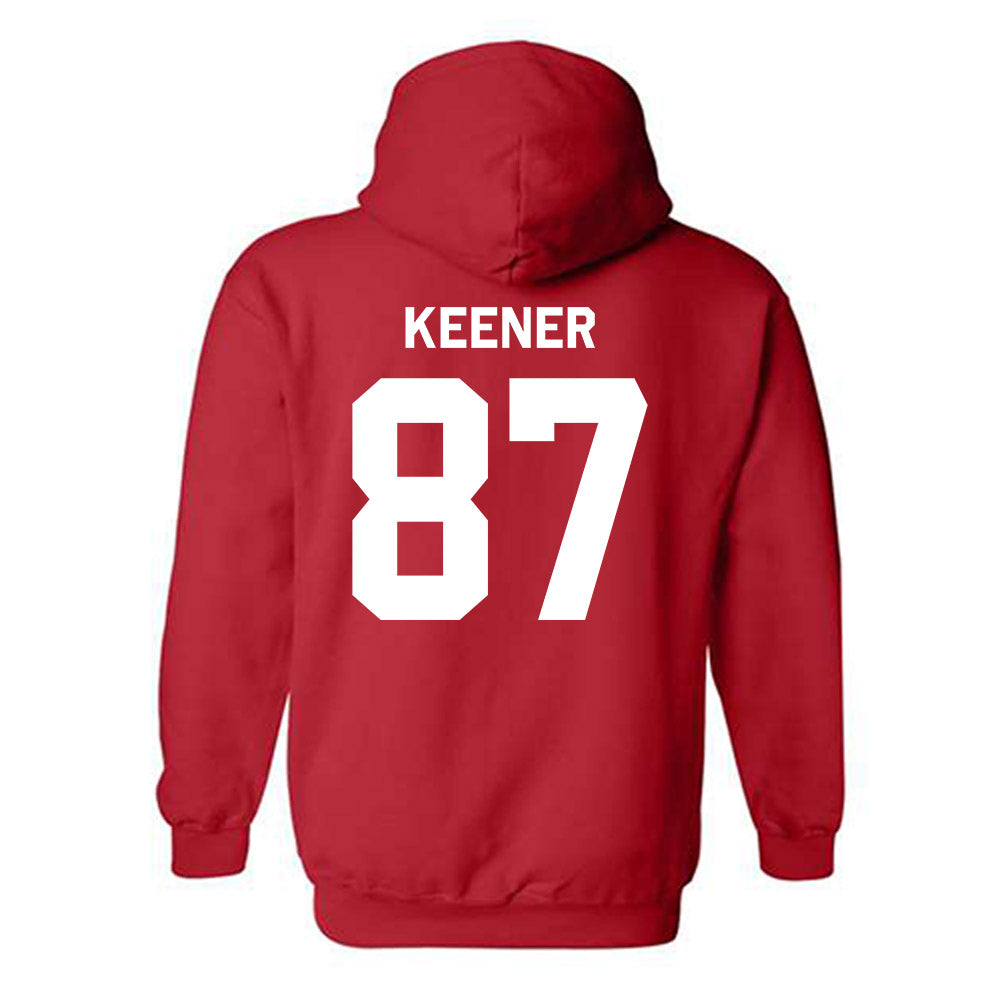 Rutgers - NCAA Football : Montgomery Keener - Classic Shersey Hooded Sweatshirt-1