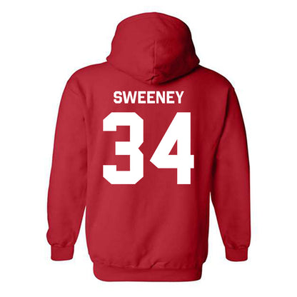 Rutgers - NCAA Baseball : Jack Sweeney - Classic Shersey Hooded Sweatshirt-1
