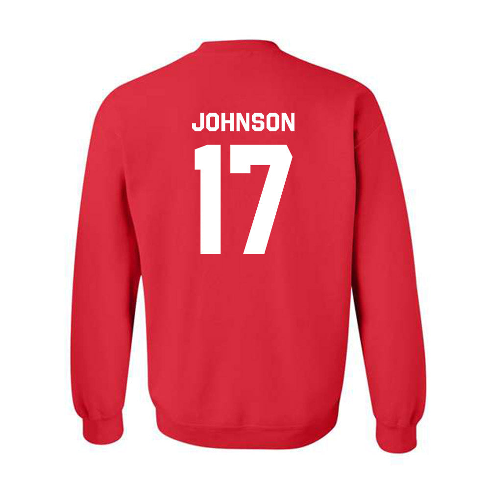 Rutgers - NCAA Football : MJ Johnson - Classic Shersey Crewneck Sweatshirt-1