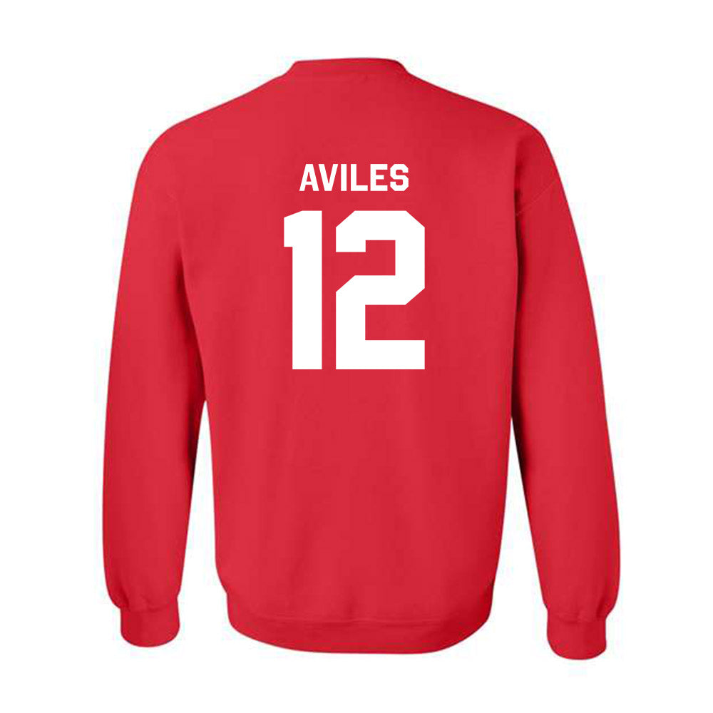 Rutgers - NCAA Men's Soccer : Lenny Aviles - Classic Shersey Crewneck Sweatshirt-1