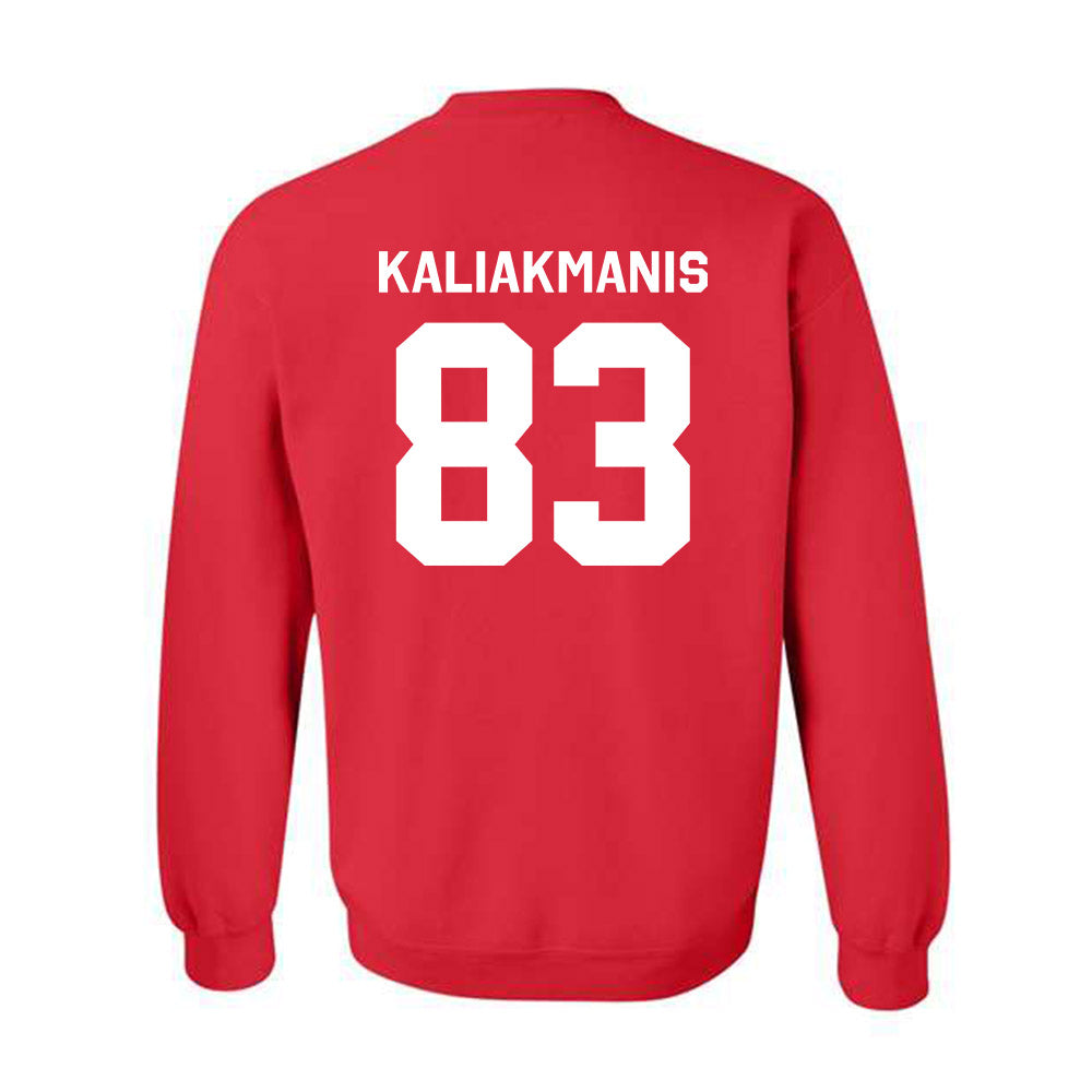 Rutgers - NCAA Football : Dino Kaliakmanis - Classic Shersey Crewneck Sweatshirt-1