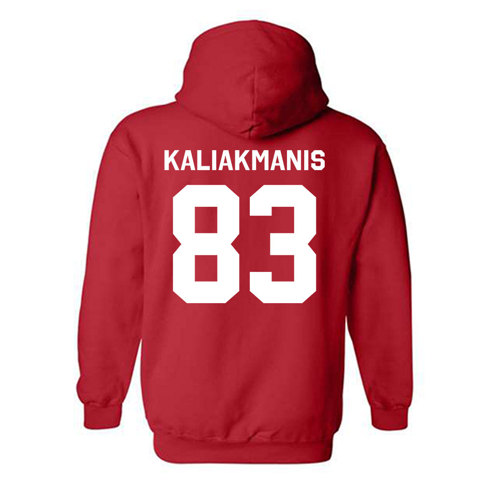Rutgers - NCAA Football : Dino Kaliakmanis - Classic Shersey Hooded Sweatshirt-1