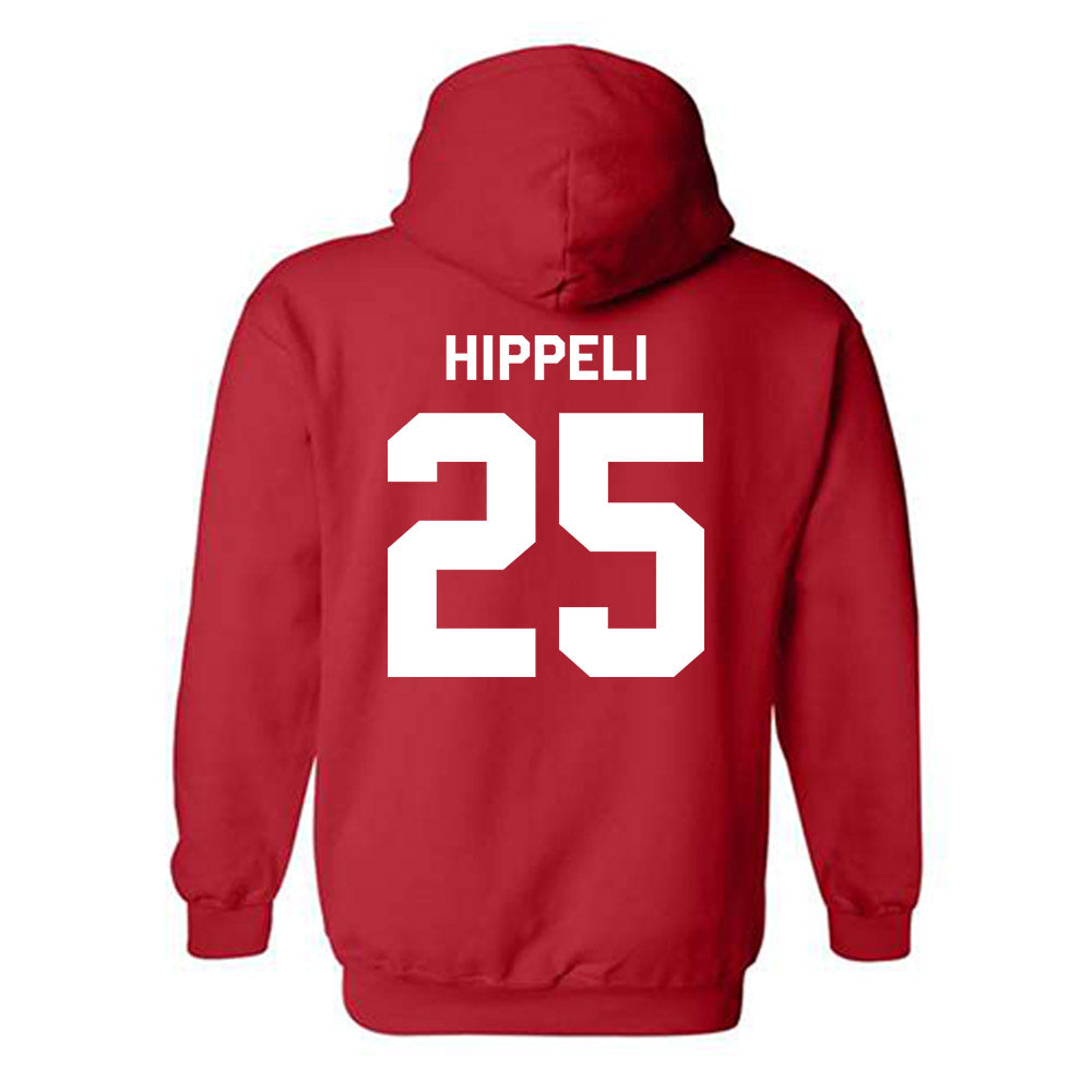 Rutgers - NCAA Women's Soccer : Morgan Hippeli - Classic Shersey Hooded Sweatshirt-1