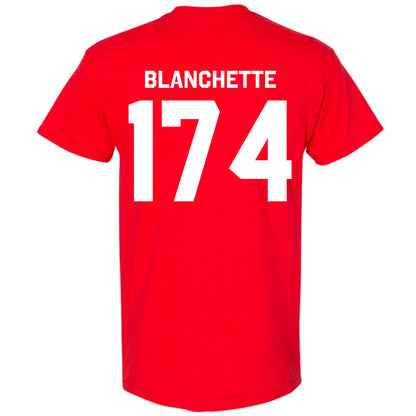 Rutgers - NCAA Wrestling : Nate Blanchette - Classic Shersey T-Shirt-1