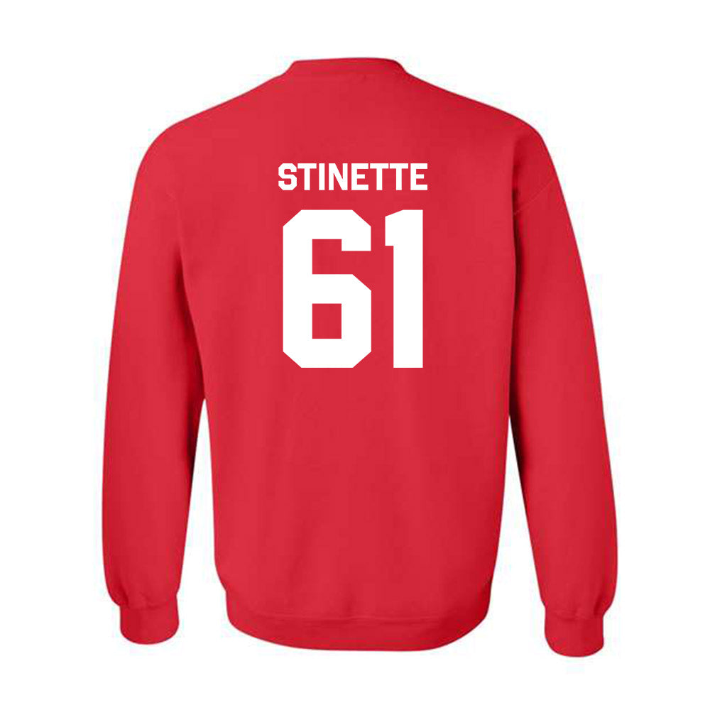 Rutgers - NCAA Football : Emir Stinette - Classic Shersey Crewneck Sweatshirt-1