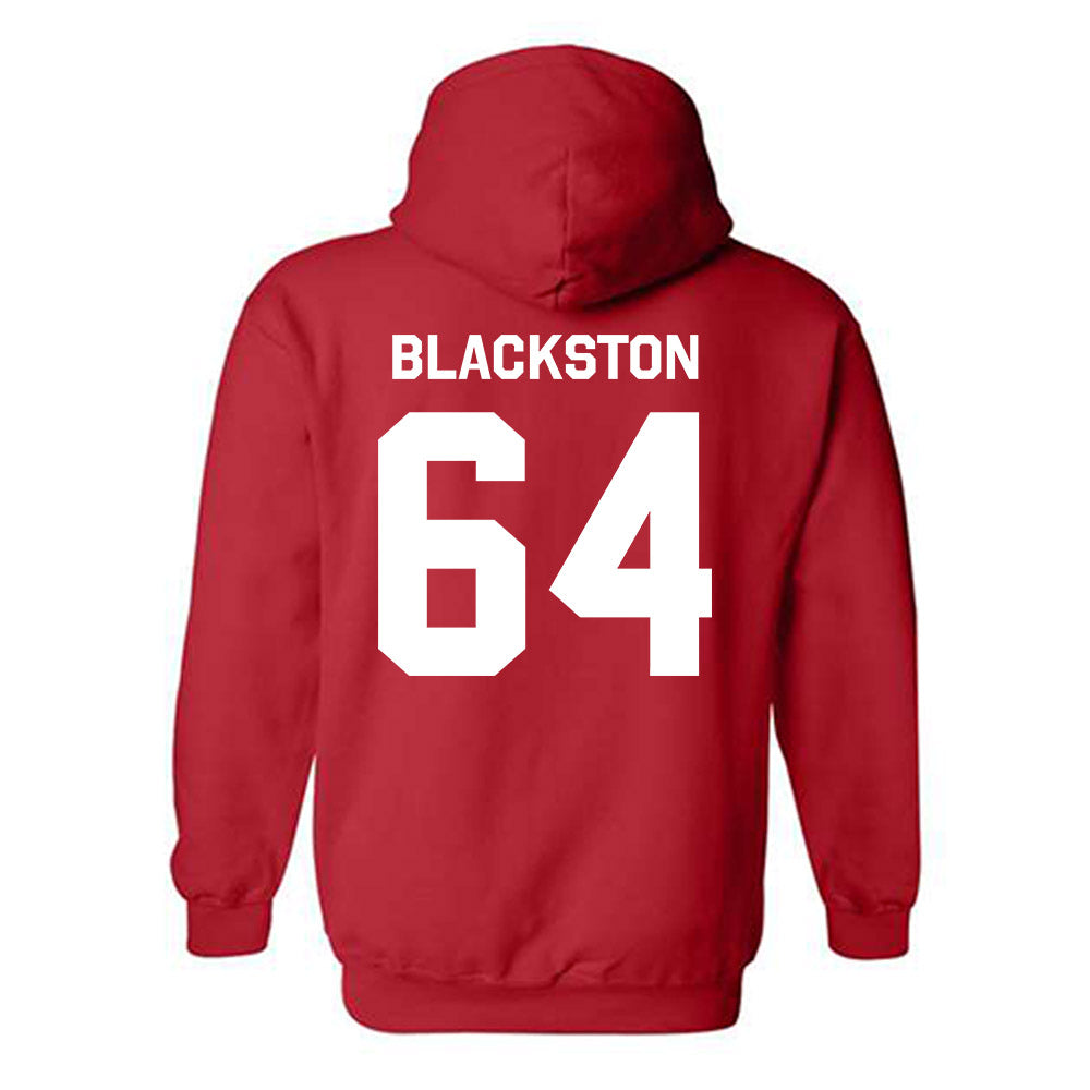 Rutgers - NCAA Football : Joshua Blackston - Classic Shersey Hooded Sweatshirt-1