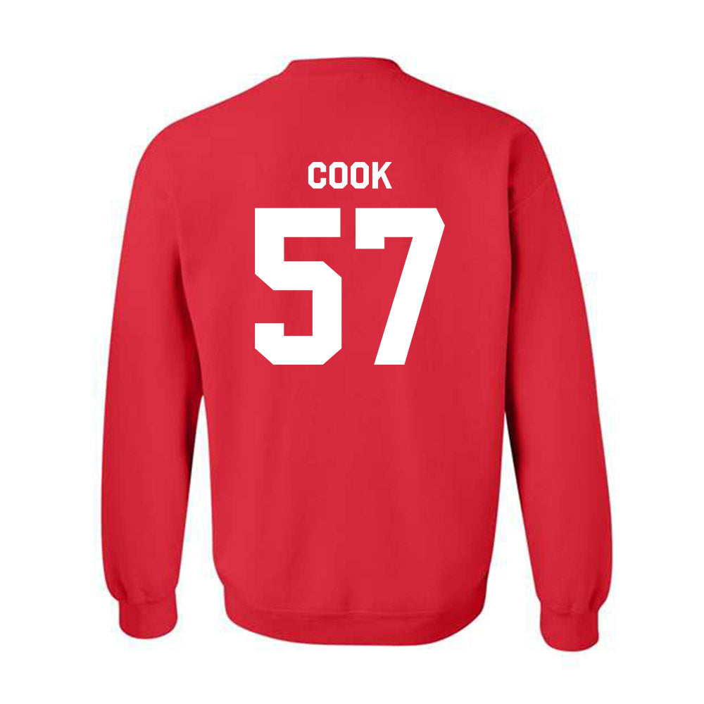 Rutgers - NCAA Football : Isaiah Cook - Classic Shersey Crewneck Sweatshirt-1
