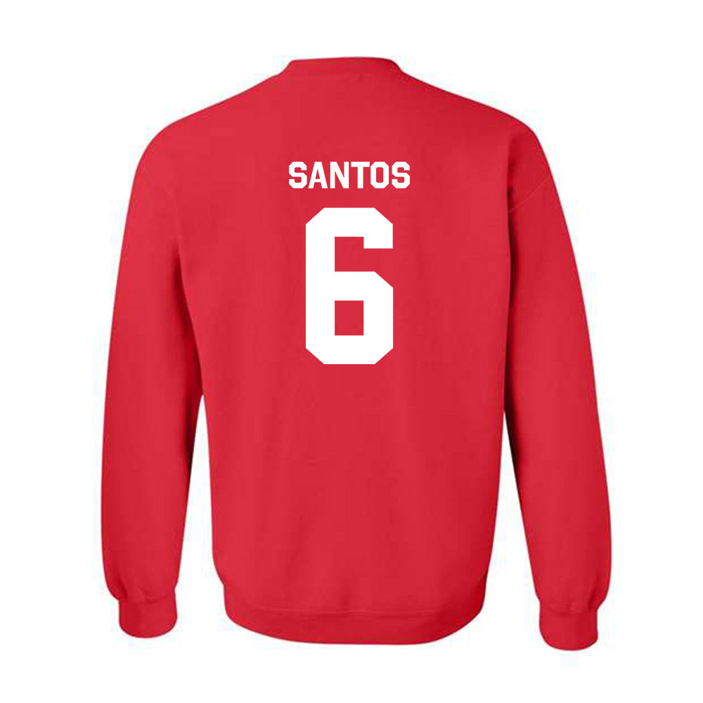 Rutgers - NCAA Baseball : Pablo Santos - Classic Shersey Crewneck Sweatshirt-1