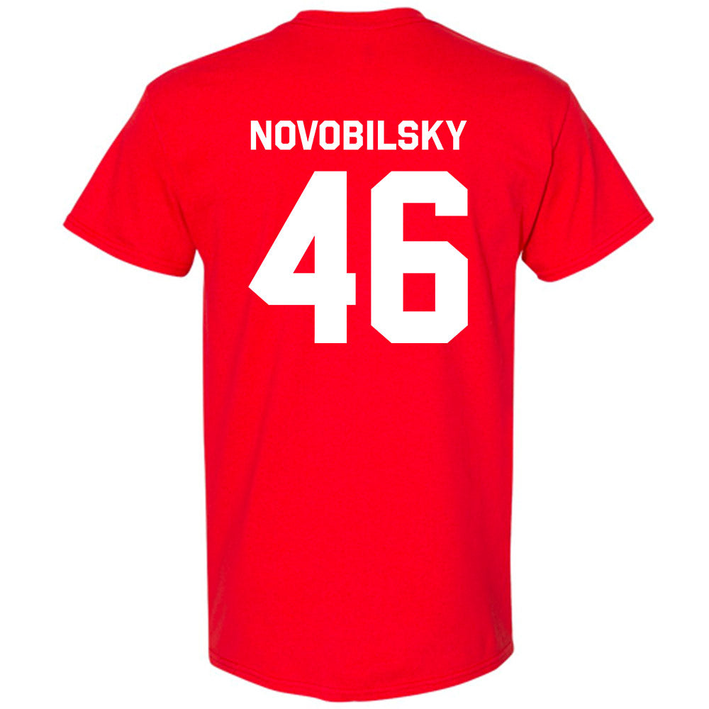 Rutgers - NCAA Baseball : Kevin Novobilsky - Classic Shersey T-Shirt-1