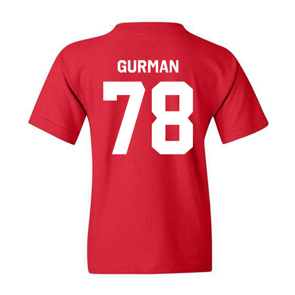 Rutgers - NCAA Football : Miron Gurman - Classic Shersey Youth T-Shirt-1