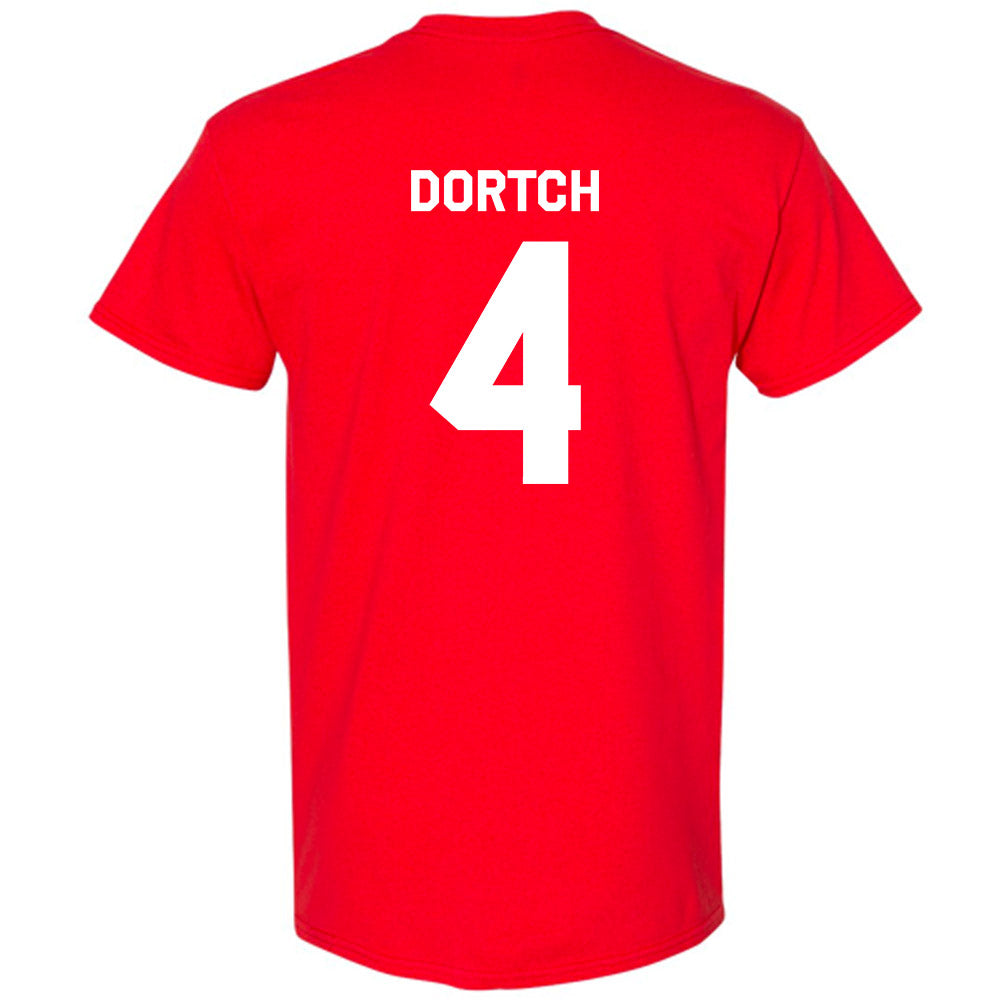 Rutgers - NCAA Men's Basketball : Bryce Dortch - Classic Shersey T-Shirt-1