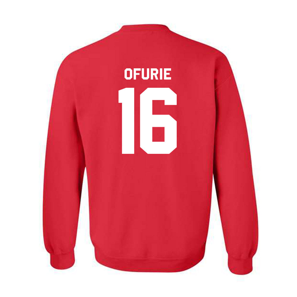 Rutgers - NCAA Football : Jesse Ofurie - Classic Shersey Crewneck Sweatshirt-1