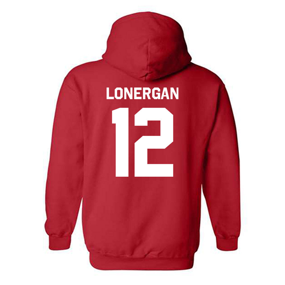 Rutgers - NCAA Football : Dylan Lonergan - Classic Shersey Hooded Sweatshirt-1