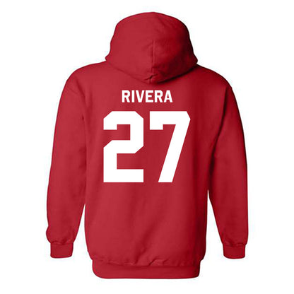 Rutgers - NCAA Baseball : Gabe Rivera - Classic Shersey Hooded Sweatshirt-1