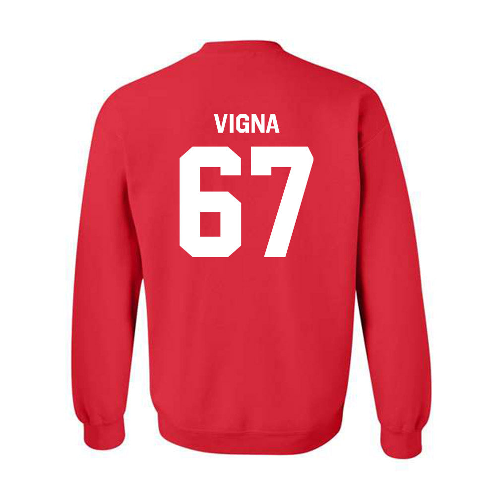Rutgers - NCAA Football : Christopher Vigna - Classic Shersey Crewneck Sweatshirt-1