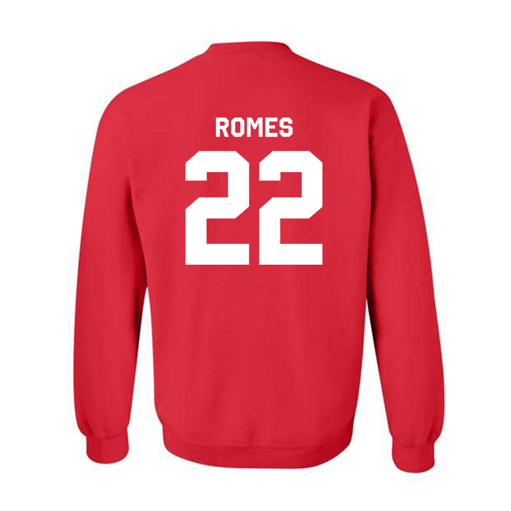 Rutgers - NCAA Women's Volleyball : Malia Romes - Classic Shersey Crewneck Sweatshirt-1