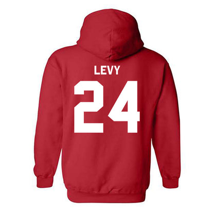 Rutgers - NCAA Football : Kevin Levy - Classic Shersey Hooded Sweatshirt-1