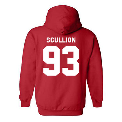 Rutgers - NCAA Football : Jack Scullion - Classic Shersey Hooded Sweatshirt-1
