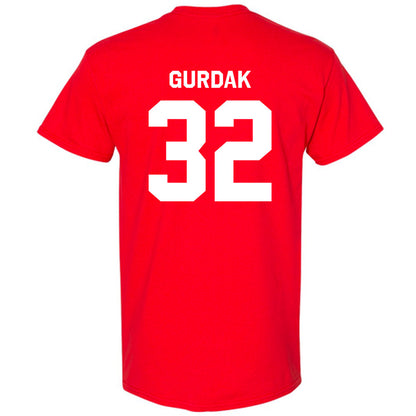 Rutgers - NCAA Men's Basketball : Christian Gurdak - Classic Shersey T-Shirt-3