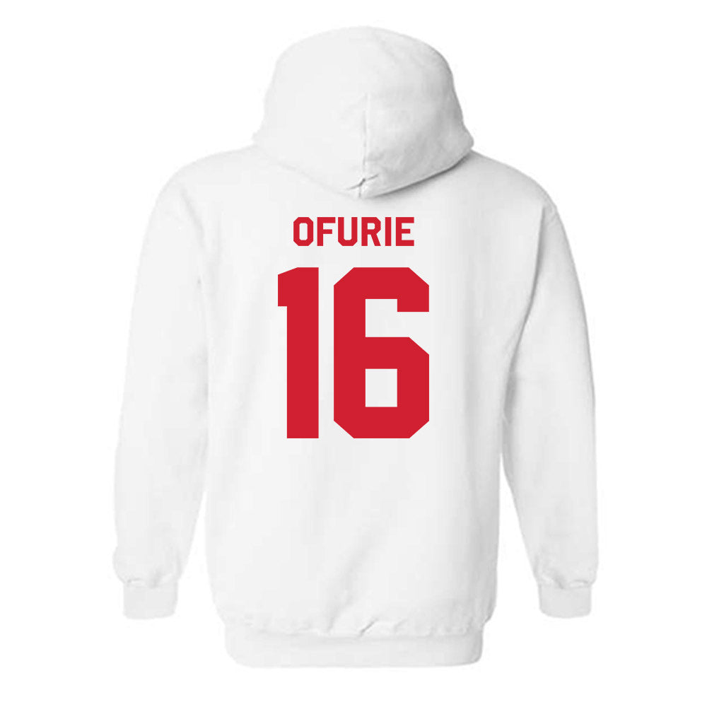 Rutgers - NCAA Football : Jesse Ofurie - Classic Shersey Hooded Sweatshirt-1