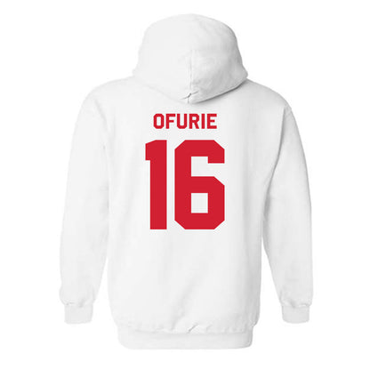 Rutgers - NCAA Football : Jesse Ofurie - Classic Shersey Hooded Sweatshirt-1