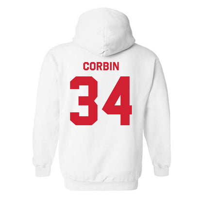 Rutgers - NCAA Women's Lacrosse : Alexa Corbin - Classic Shersey Hooded Sweatshirt-1