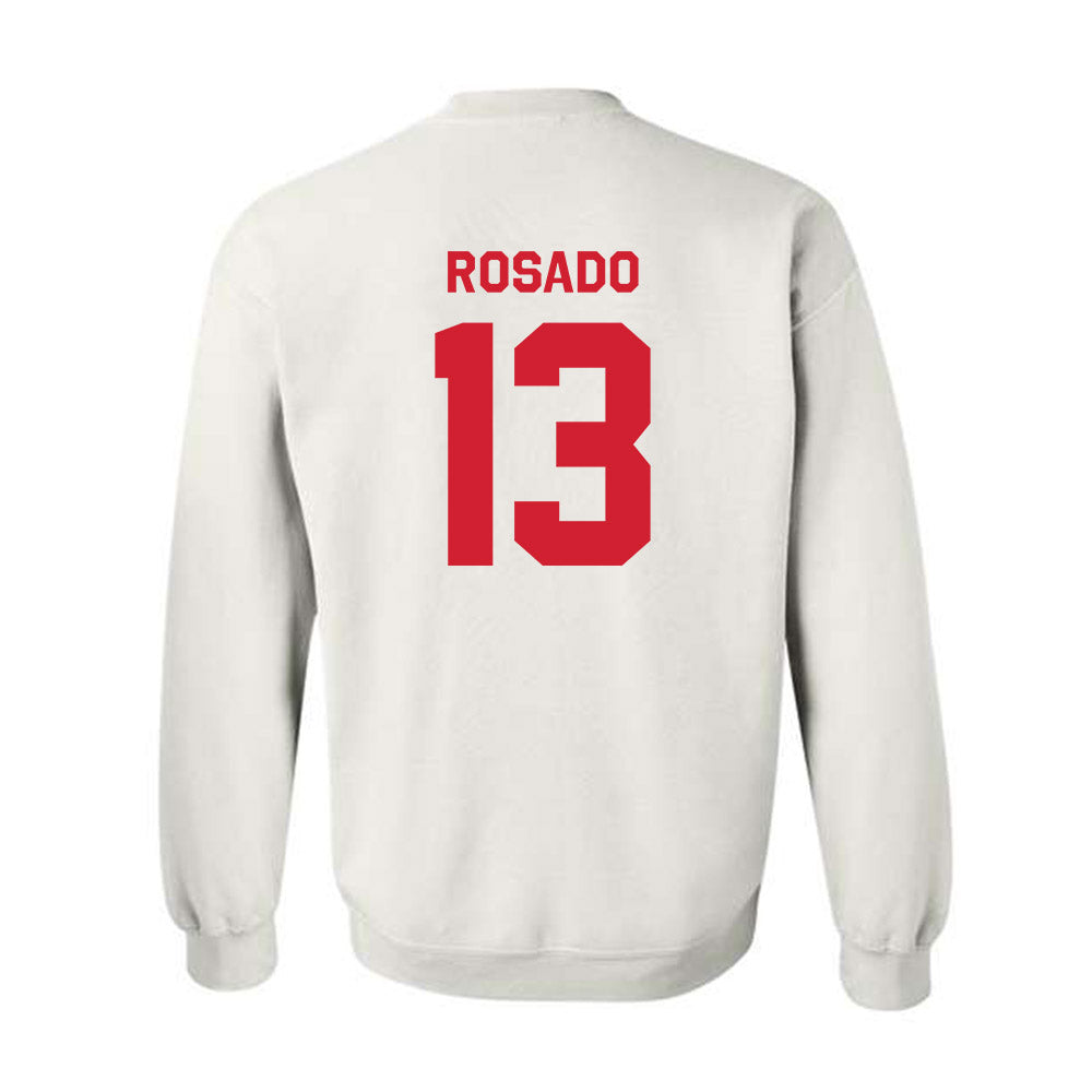 Rutgers - NCAA Baseball : Julius Rosado - Classic Shersey Crewneck Sweatshirt-1