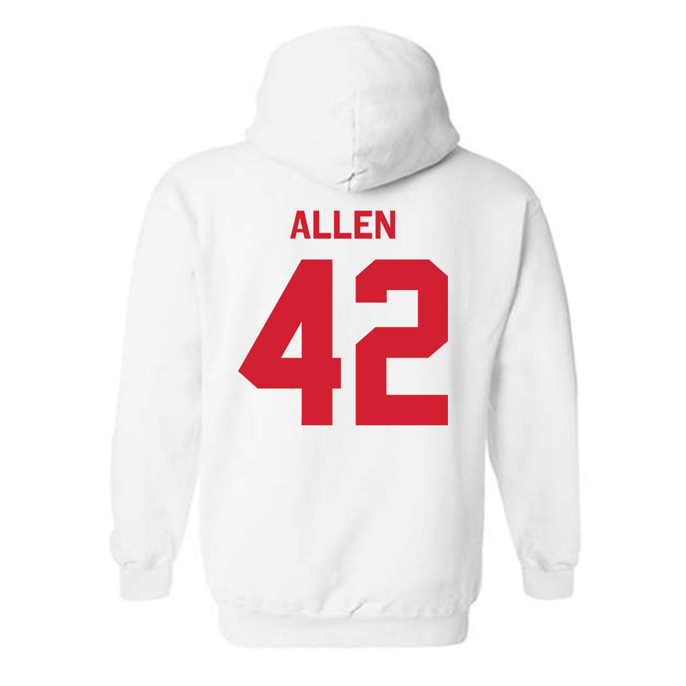 Rutgers - NCAA Football : DJ Allen - Classic Shersey Hooded Sweatshirt-1