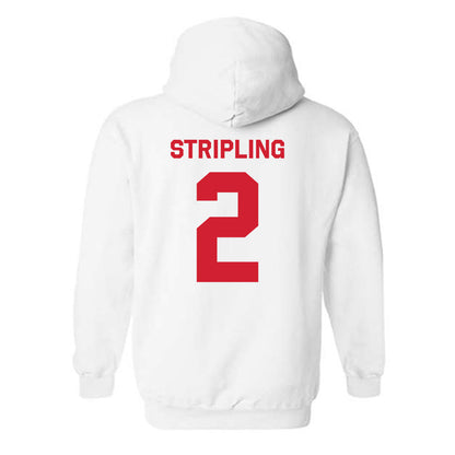Rutgers - NCAA Softball : Hailey Stripling - Classic Shersey Hooded Sweatshirt-1