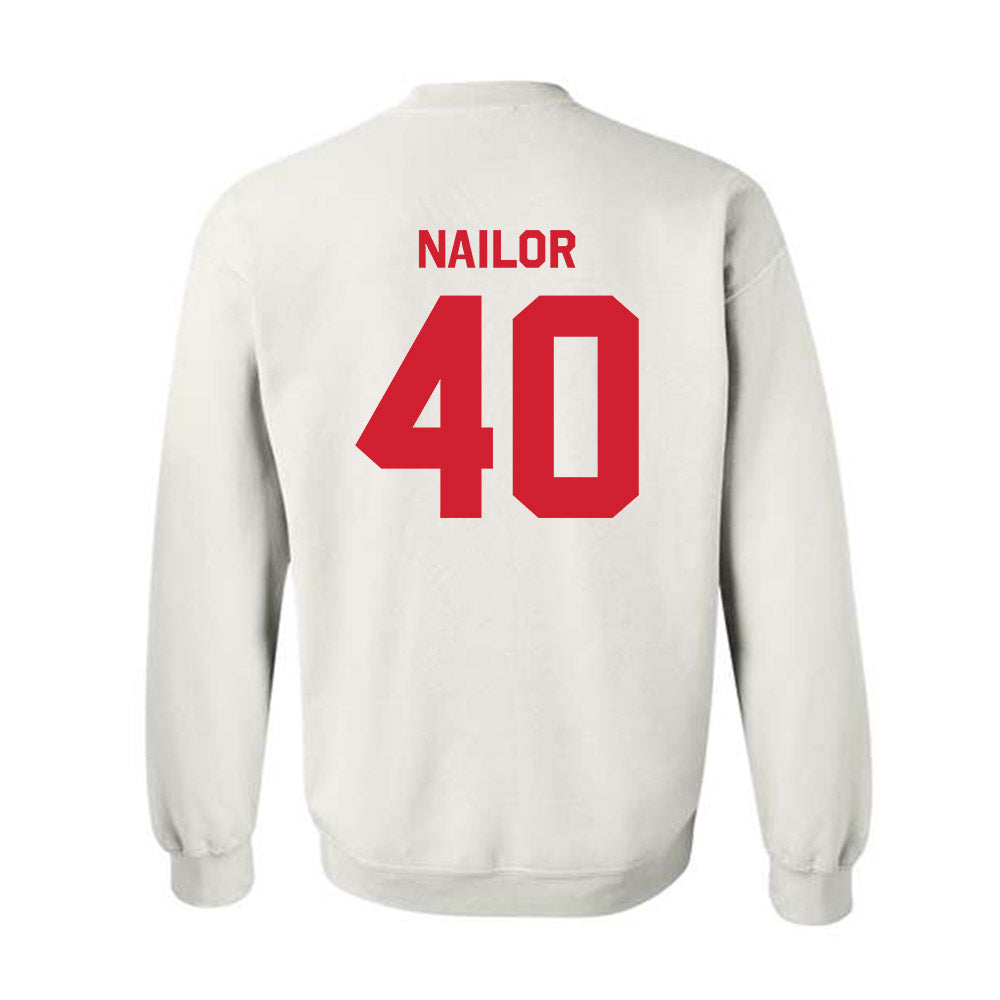 Rutgers - NCAA Baseball : Jager Nailor - Classic Shersey Crewneck Sweatshirt-1