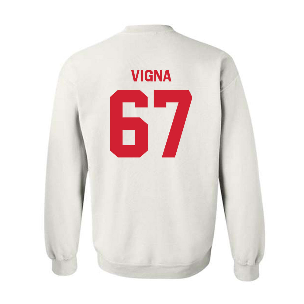 Rutgers - NCAA Football : Christopher Vigna - Classic Shersey Crewneck Sweatshirt-1