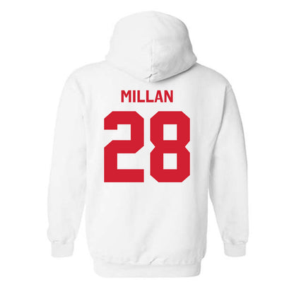 Rutgers - NCAA Softball : Rachel Millan - Classic Shersey Hooded Sweatshirt-1