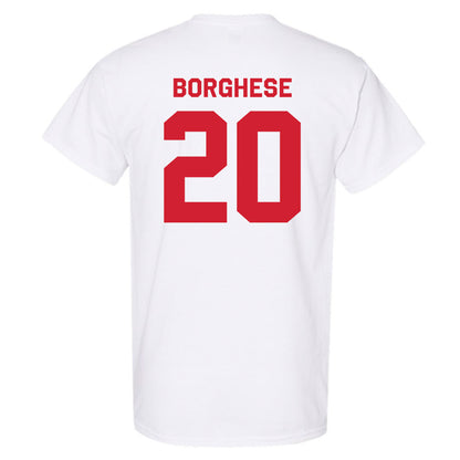 Rutgers - NCAA Baseball : Vincent Borghese - Classic Shersey T-Shirt-1
