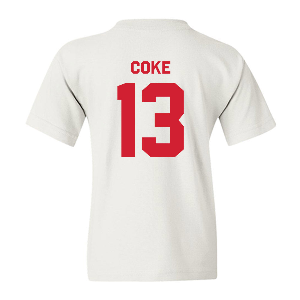 Rutgers - NCAA Football : Elias Coke - Classic Shersey Youth T-Shirt-1