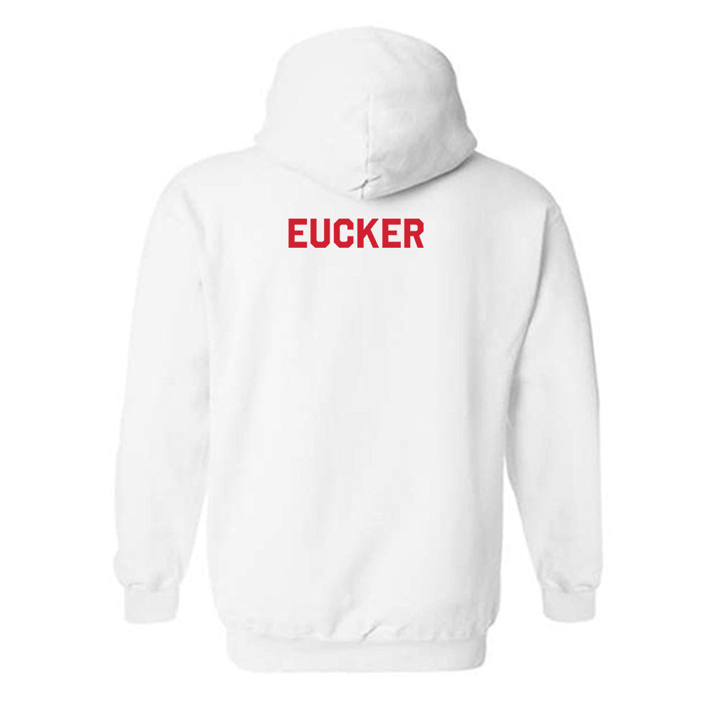 Rutgers - NCAA Women's Track & Field : Alianna Eucker - Classic Shersey Hooded Sweatshirt-1